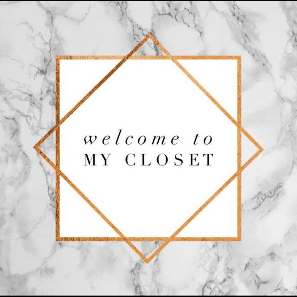 Welcome to my closet!